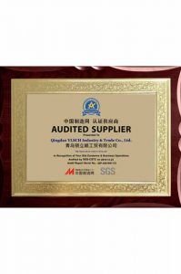 SGS AUDITED SUPPLIER