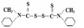 Rubber-Accelerator-MPTD-DDTS Structure