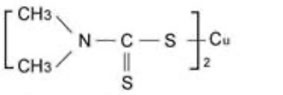 Rubber-Accelerator-TTcu-CDD Structure